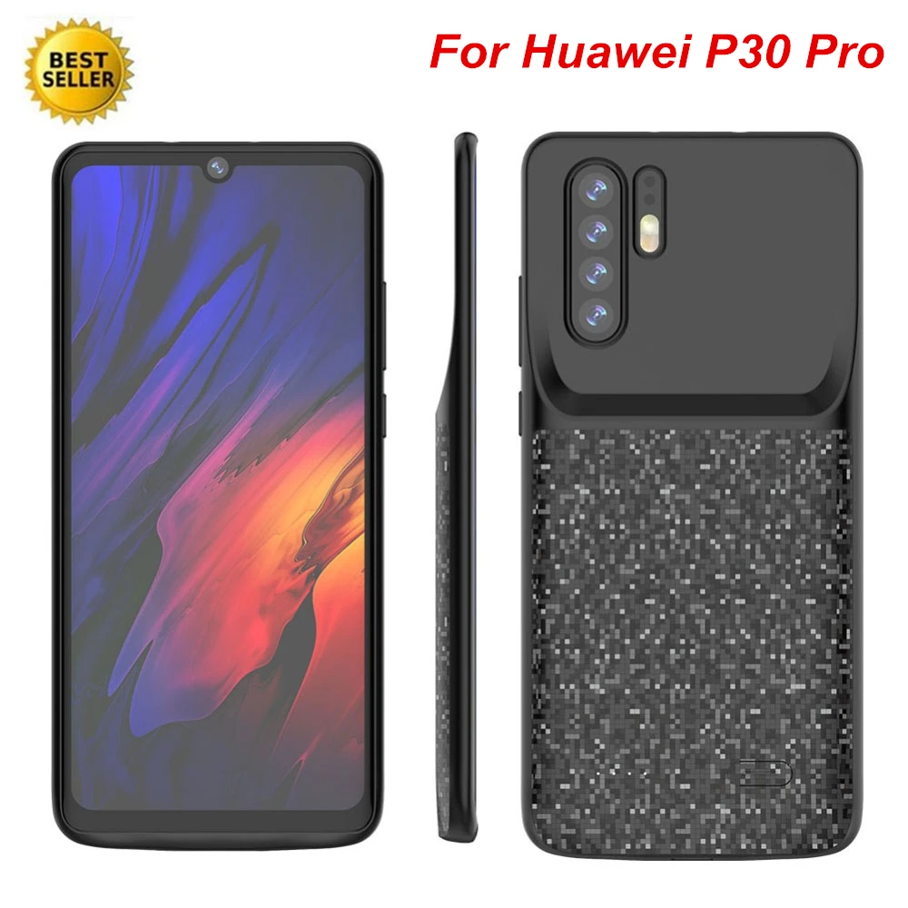 Для huawei P30 Pro Батарея чехол внешний Зарядное устройство крышка 4700 мА/ч, Мощность банк P30 Pro Мощность чехол для huawei P30 Pro Батарея чехол
