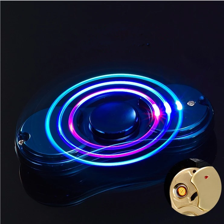 Лидер продаж ручной Спиннер светящийся новый дизайн электронная сигарета