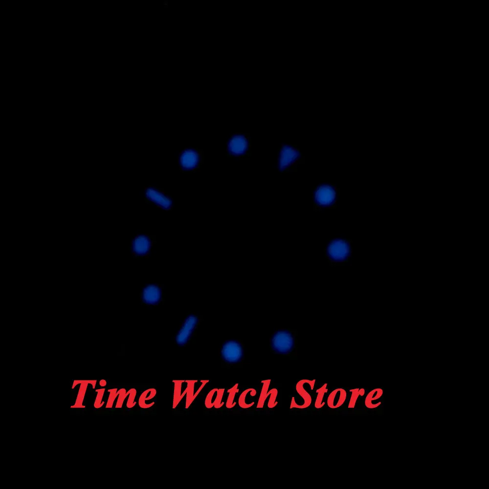 Циферблат синего цвета 31 3 мм суперсветящийся циферблат белого для часов ETA 2836