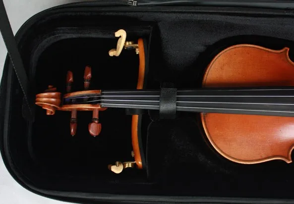 Сильный EVA чехол для скрипки футляр музикального инструмента черная сумка|oblong