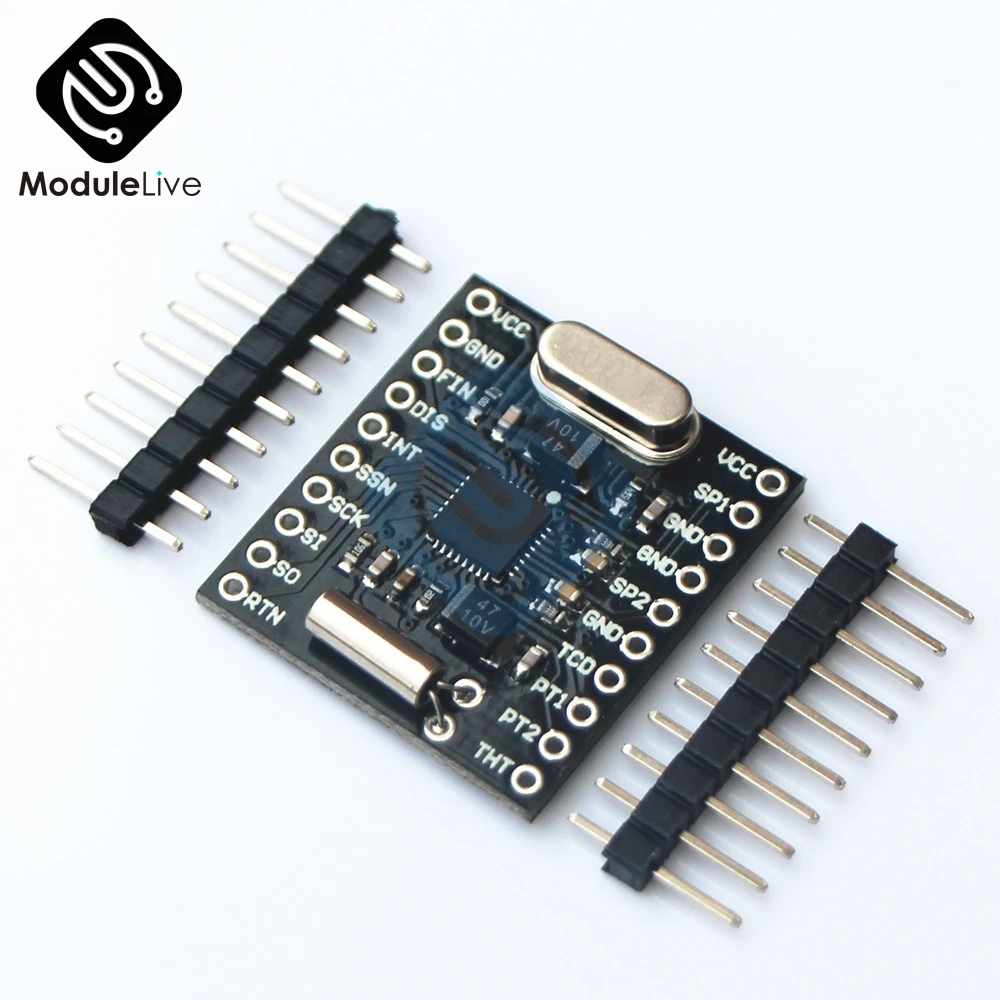 

TDC-GP22 Universal 2-Channel Time-to-Digital Ultrasonic-Flow Converters Module Diy kits