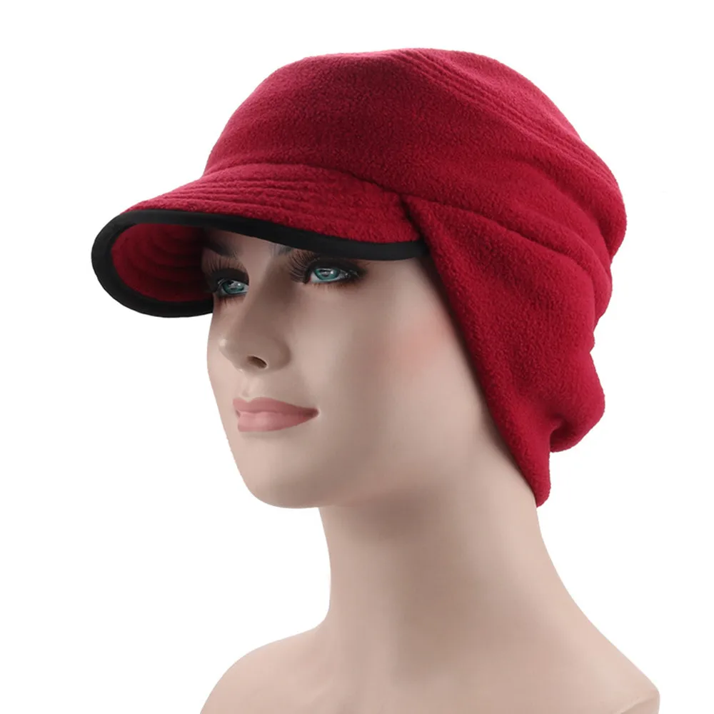 Red НОВАЯ шапка Viseras De Mujer, модные шапки Visiere Casquette, теплая вязаная шапка, зимние однотонные кепки для мальчиков, Tenis Masculino Adulto - Цвет: Red