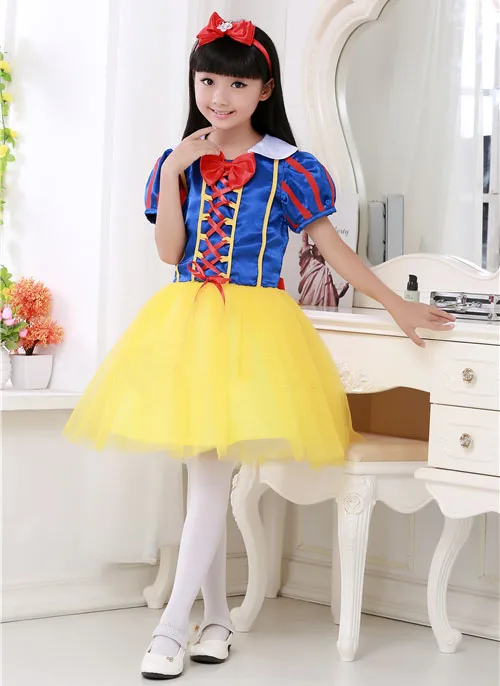 Детское платье принцессы на день рождения с повязкой голову для девочек детская