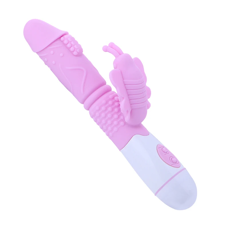 Силикагель клитор точка G Двойной вибрационный стержень стимулирующий массажер