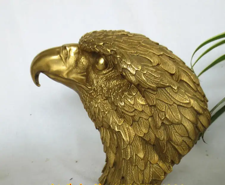 YM 909 яркая медная голова ястреба орла первая большая выставка ремесел