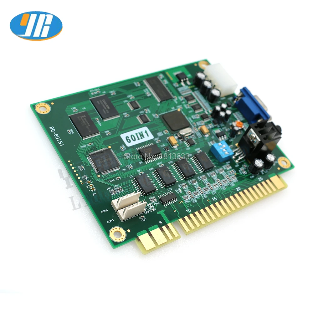 DIY аркадный набор Jamma 60 в 1 игровая доска Классическая аркадная мульти игра VGA CGA вертикальная для игры Jamma PCB джойстик комплект Jamma L