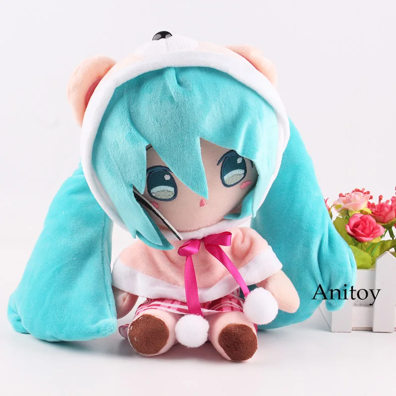 Милые плюшевые игрушки Hatsune Miku плюшевые игрушки мягкие куклы Hatsune Miku игрушки для детей 23 см