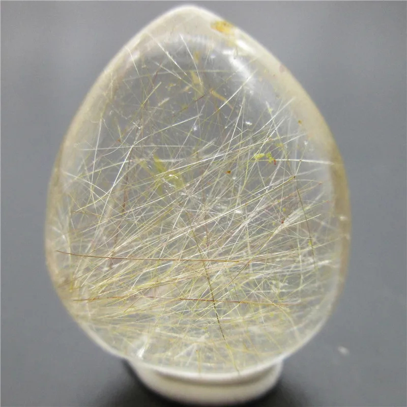

14g Rare Natural Quartz Rutilated Crystal Rutile Mineral Specimen Chakra Reiki Rock Stones Hair Crystal Children Collection Gift