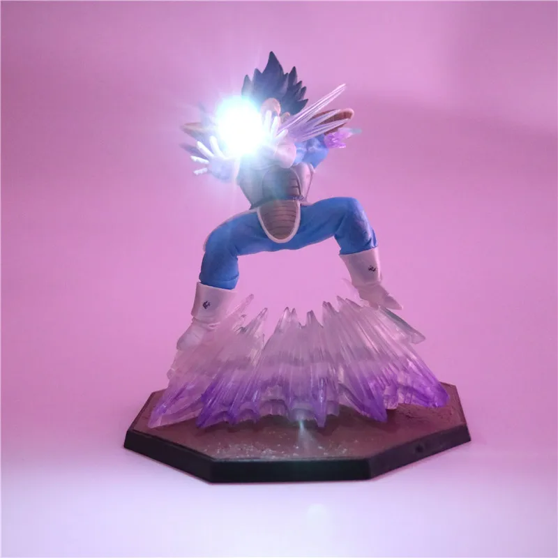 Экшн-фигурки Dragon B Z Vegeta коллекционная Аниме Фигурка-модель DBZ DIY светодиодный