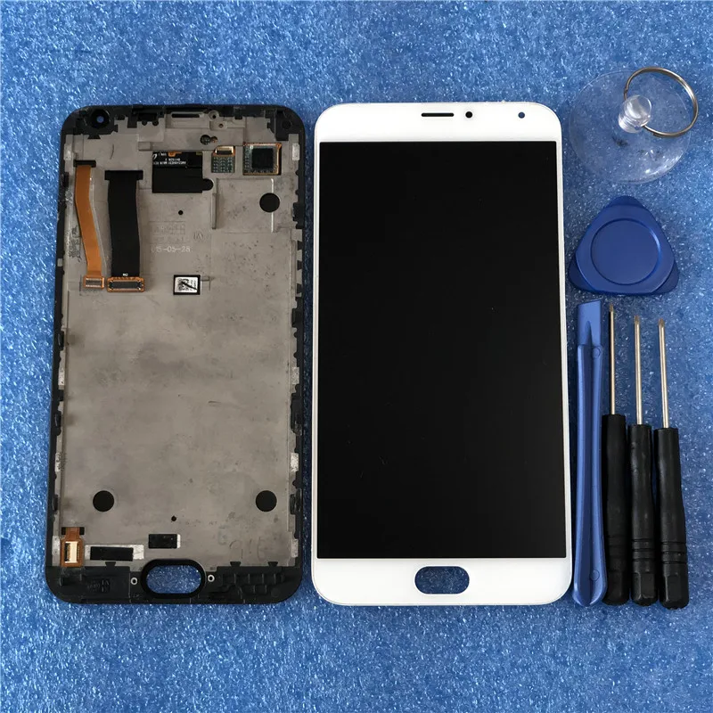 Axisinternational для 5,5 ''Meizu MX5 MX 5 AMOLED ЖК-дисплей с рамкой+ сенсорная панель дигитайзер для MX5 дисплей