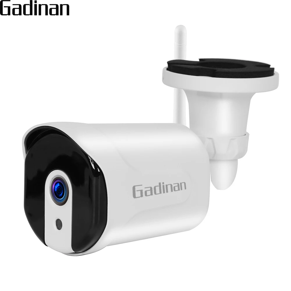GADINAN H.265 + 5MP 2592*1944 WiFi Беспроводная Проводная 2 4G Встроенный слот для sd карты ночное