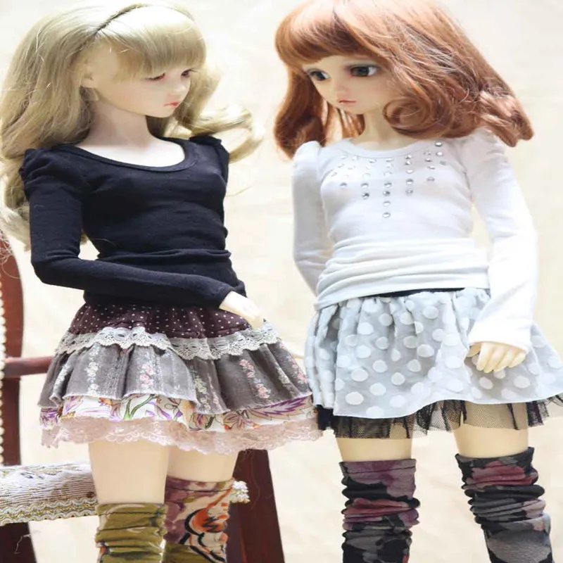 

1/3 BJD Doll suit T-shirt with skirt full set - SD10 SD13 female
