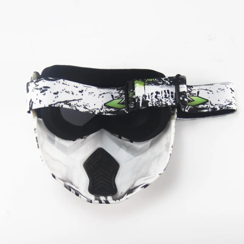 Лидер продаж! Модульная маска со съемными очками и фильтром для рта идеально