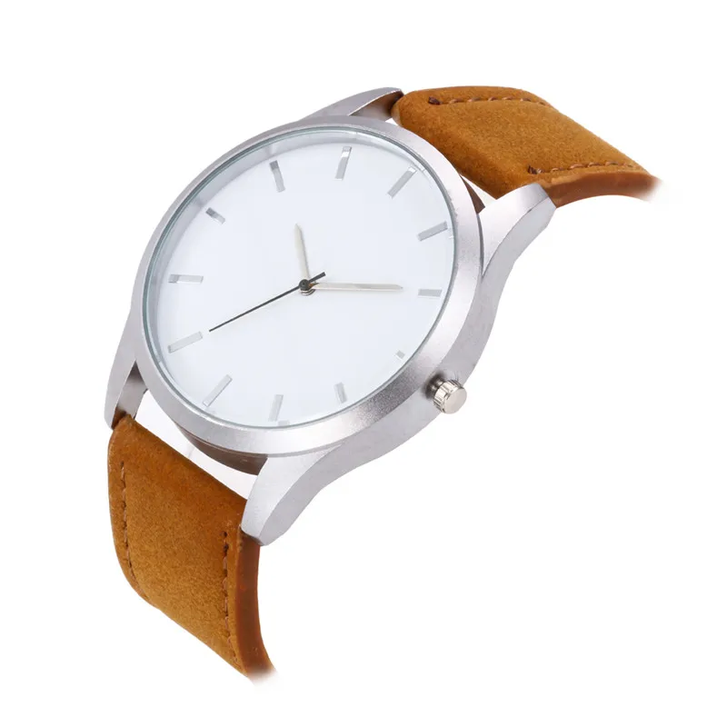 Подарок на день Святого Валентина простые кожаные Наручные часы женские