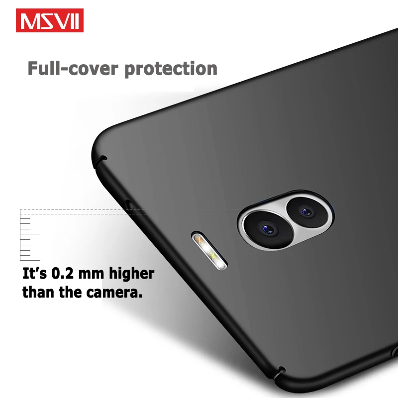 MSVII Cover For Meizu M6 Note Case Slim Frosted Cases M6s M6T Ring Holder 6 Note6 |