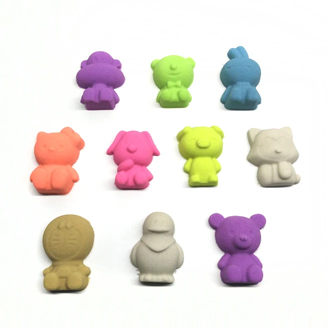 8 шт Обезьяна Собака Кошка кролики Играть Тесто Пластилин плесень волшебный пляж