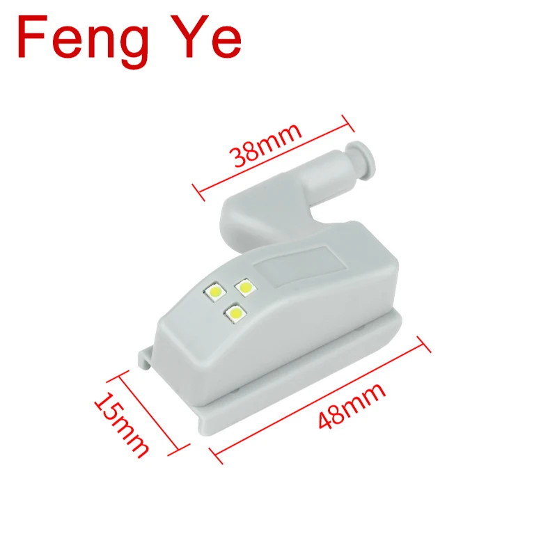 Feng Ye Универсальный шарнирный светодиодный датчик света для кухни спальни