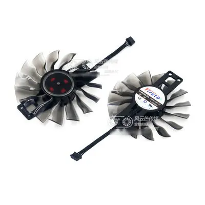 One fan Для PALIT GTX1060 JETSTRREAM видеокарта вентилятор охлаждения FD9015H12S DC12V 0.40A - Цвет лезвия: One fan