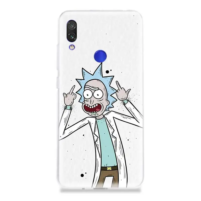 Рик Cosmic Adventur случае телефон назад для Xiaomi Redmi 4 4X5 5A 6 7 Pro Redme S2 идти подарок арт