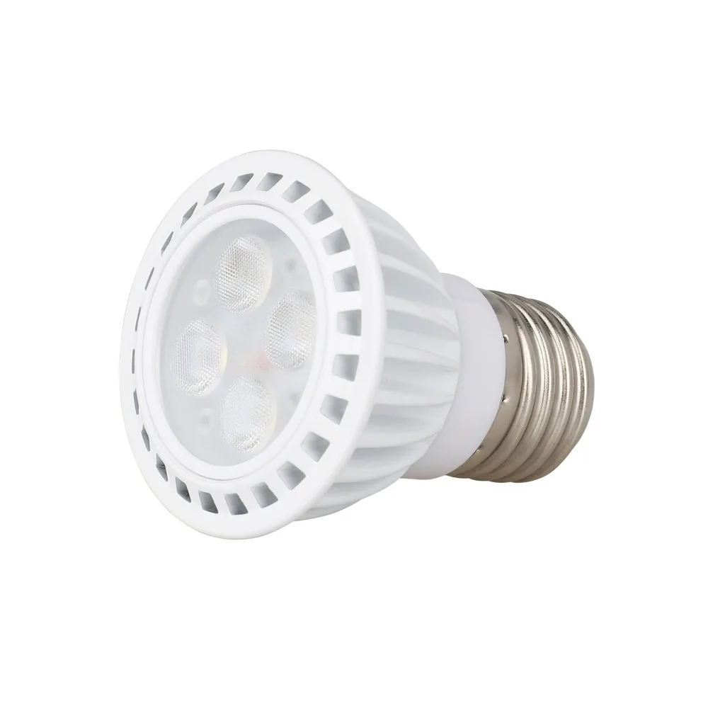 Dimmable E26 E27 MR16 GU10 LED Spotlight 4W Bulbs Light 110V 220V White Lamp | Освещение