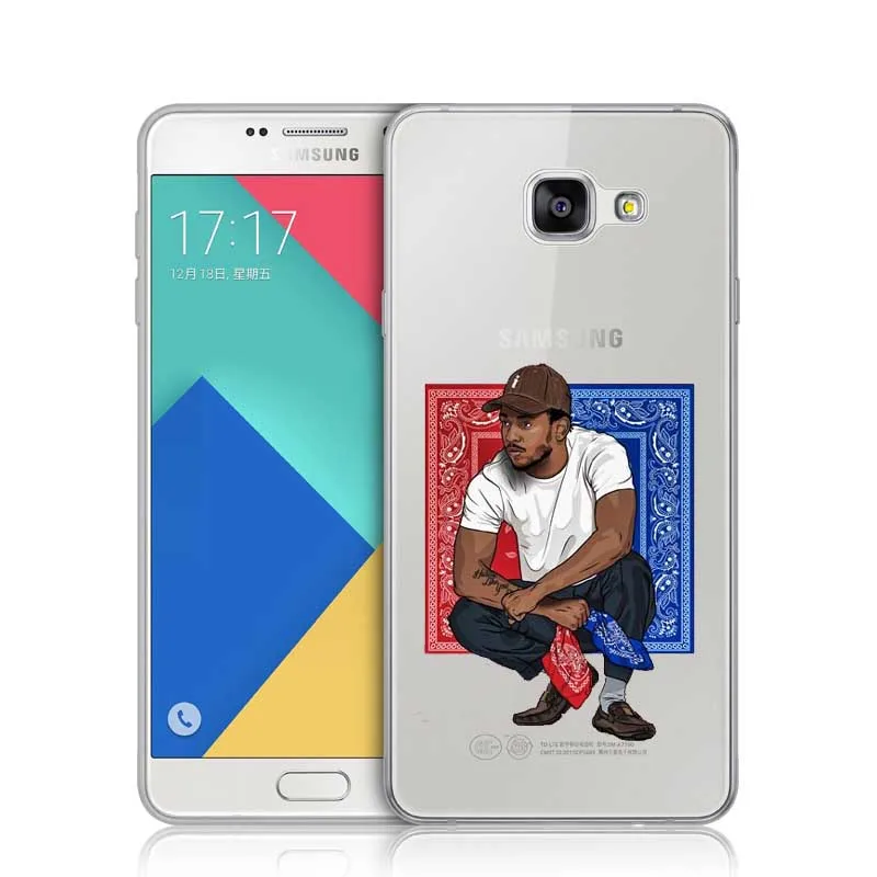 Мягкие чехлы Kendrick Lamar &amp J Cole для Samsung Galaxy S5 S6 S7 Edge S8 S9 Plus A3 A5 A7 2017 J3 J5 J7 2016 | Мобильные