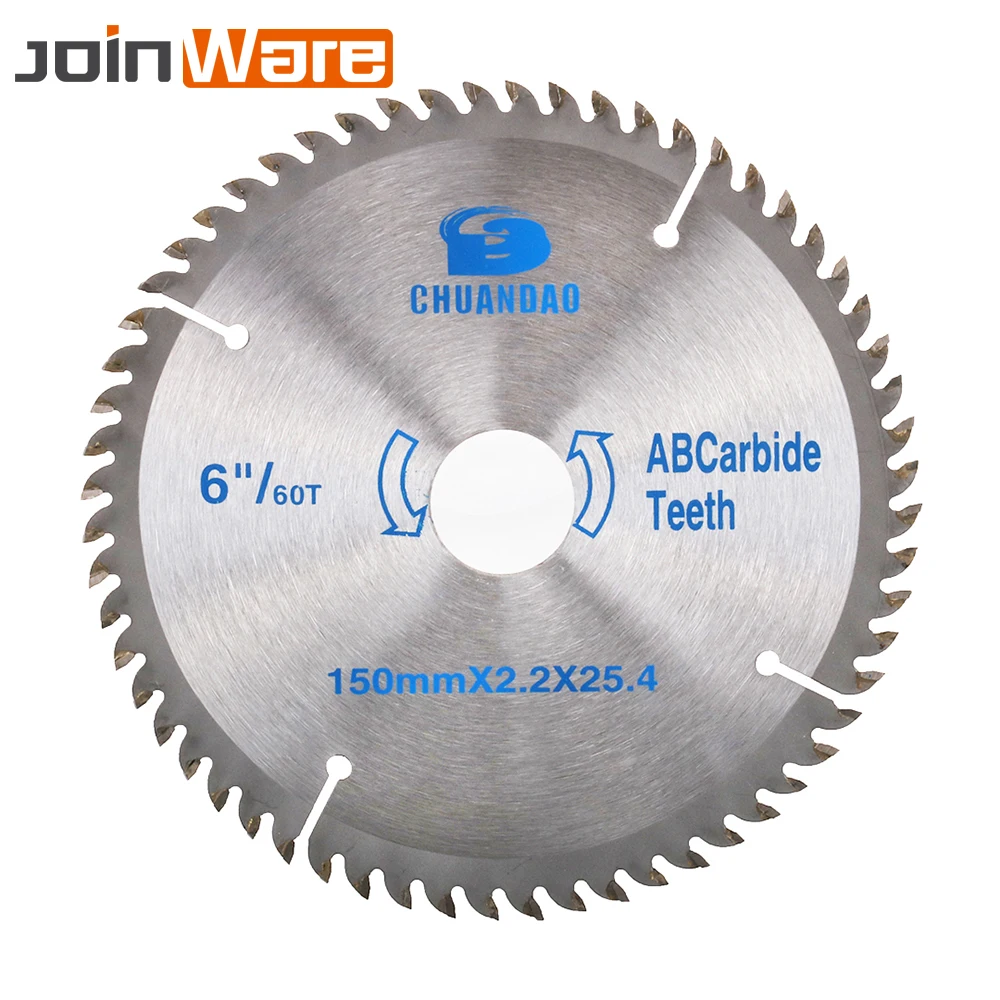 6 ''Циркулярный режущий диск для деревообработки мощный инструмент дерева 150x2