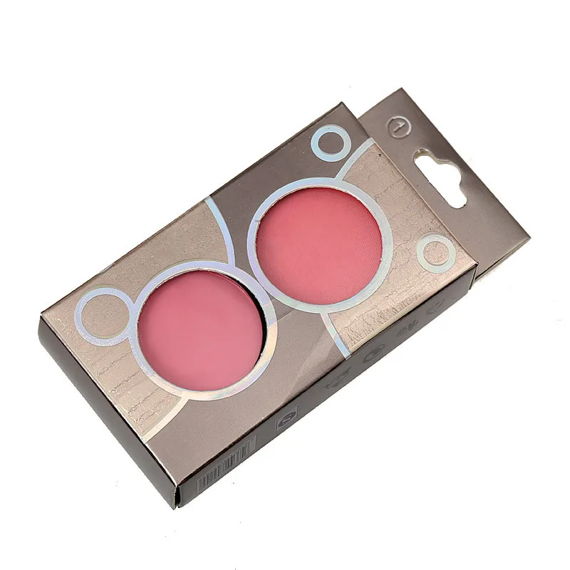Бренд Макияж румяна пудра 6 цветов прессованная основа для лица макияж с кистью