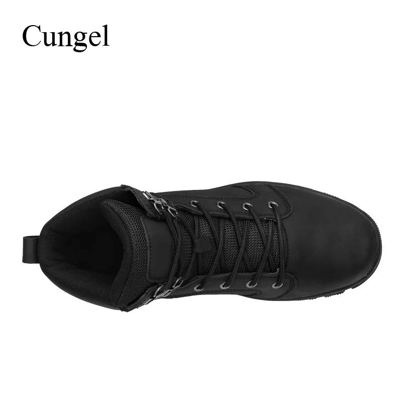 Harga Cungel Plus Ukuran Pria Outdoor Hiking Shoes Trekking Semata Kaki Mendaki Gunung Sepatu Anti-Selip Berburu Sepatu Tahan Aus