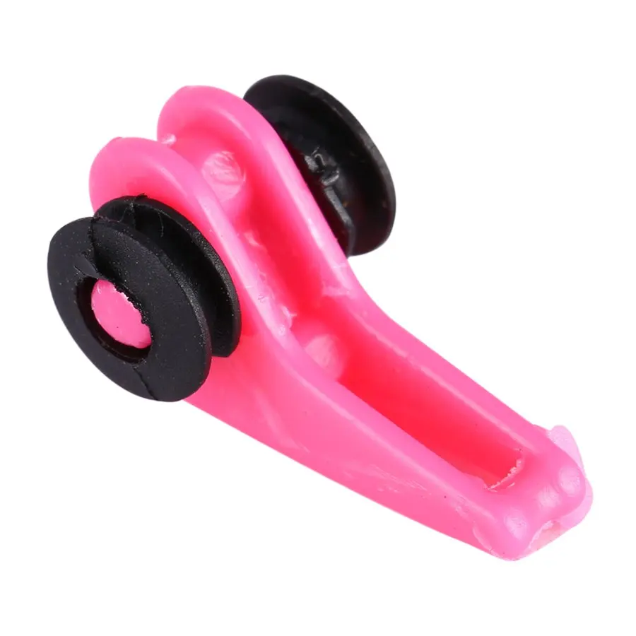Pink Рыбалка полюса Rod молния держатели Хранители приманки Jig Fuji Крючки Secure поддержанию безопасной для приманки Удочки Сережка аксессуар - Цвет: Pink