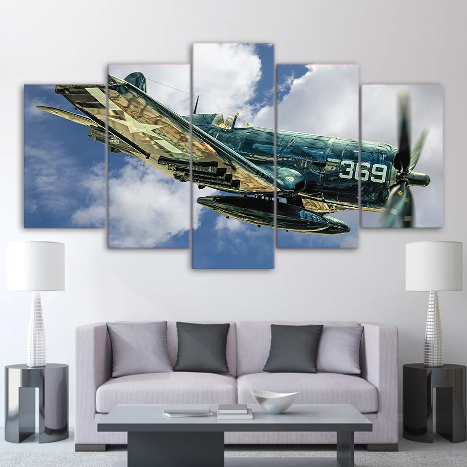 Wall Art фотографии номеров домашний декор абстрактный Плакаты рамки 5 шт. HD с
