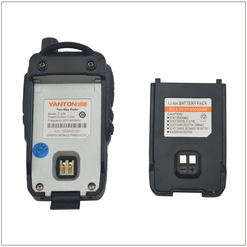 Портативная рация UHF 400 480 МГц fm радио YANTON T 320 Ham компактная двухсторонняя рация|radio
