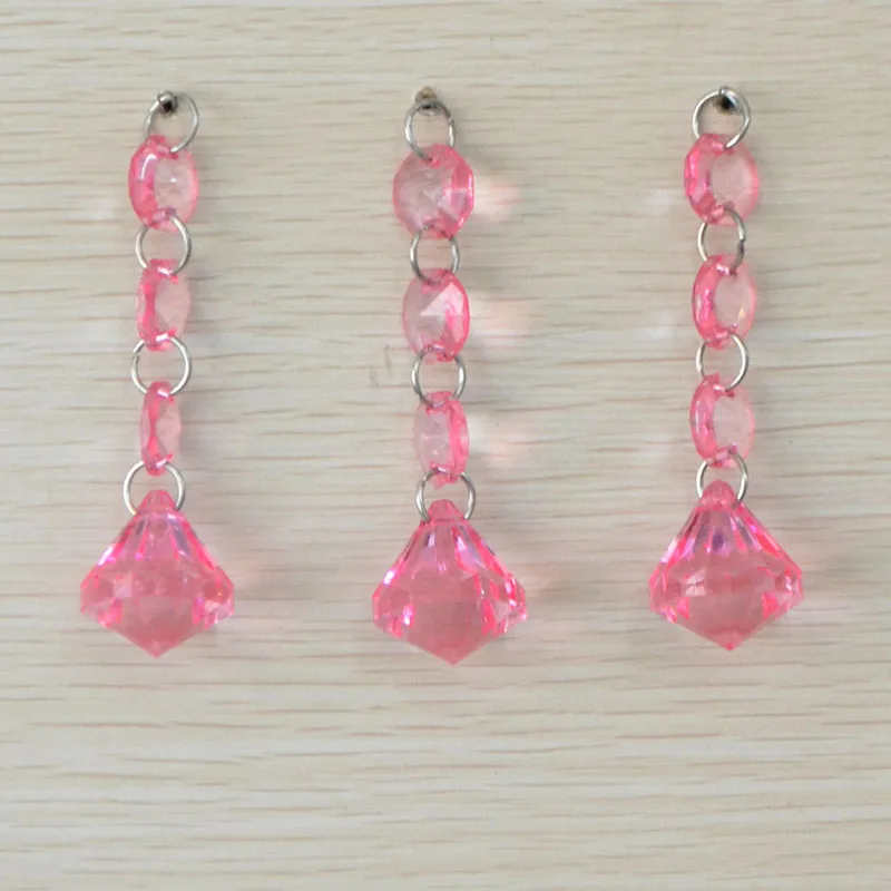 12 шт. акриловый кристалл прозрачный бисер свадебные декорации Люстра подвесная