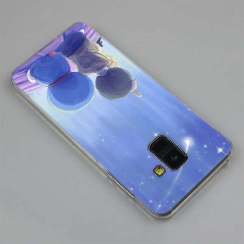Аниме Дораэмон Силиконовый чехол для Samsung Galaxy A50 A30 A10 A40 A6 A8 плюс A20 E A5 A7 2018 2017 2016