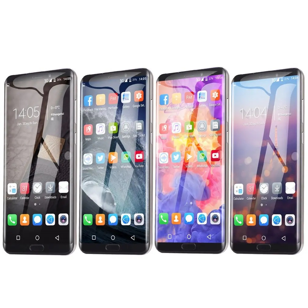 P20 18:9 'ƌ 1 High End Супер долгое время ожидания смартфон Android OS 8 Мобильный телефон
