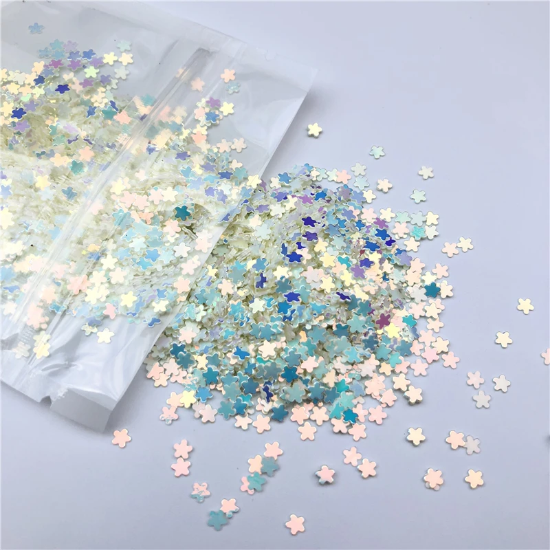 

2000Pcs/Pack 3mm Flat Plum Shape Loose Sequins Paillettes Nails Art,Gold Milk Flower Sequin Wedding Decoration Confetti Craft