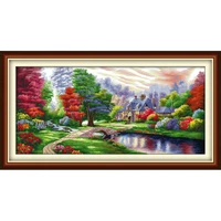 everlasting love christmas the ambilight ecological cotton cross stitch 11ct and 14ct printed new store new year sales promotion