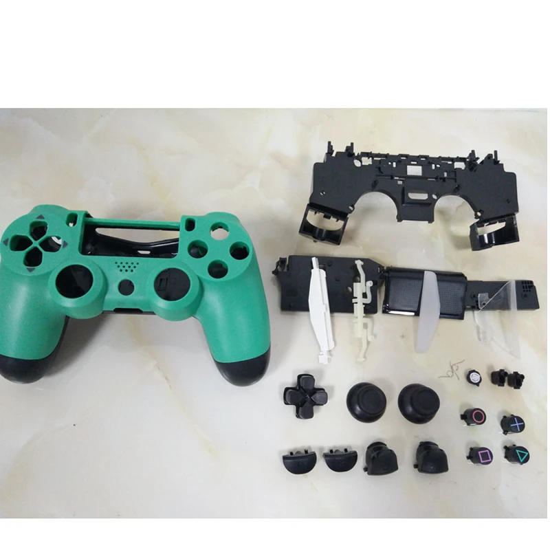 PS4 контроллер жесткий чехол с полным покрытием спереди и длинное сзади жесткий верх Корпус зарядного устройства для Play Station 4 Dualshock 4 запасная часть для джойстика Запчасти
