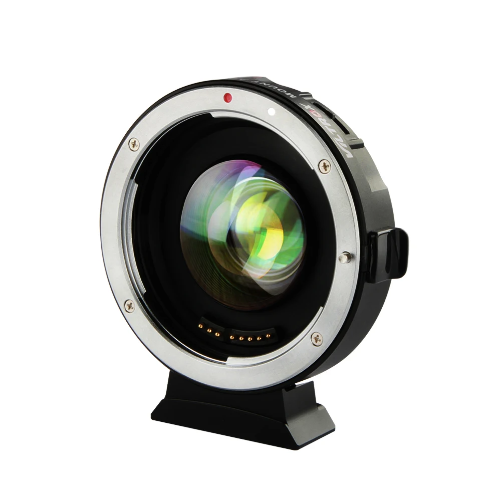 Viltrox фотовспышка с автофокусом EXIF 0.71X уменьшение скорости бустер адаптер для