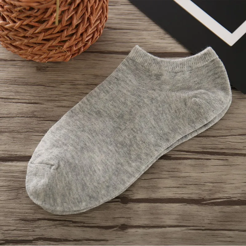 Летние женские носки яркие цвета низкие летние хлопковые тонкие силиконовые