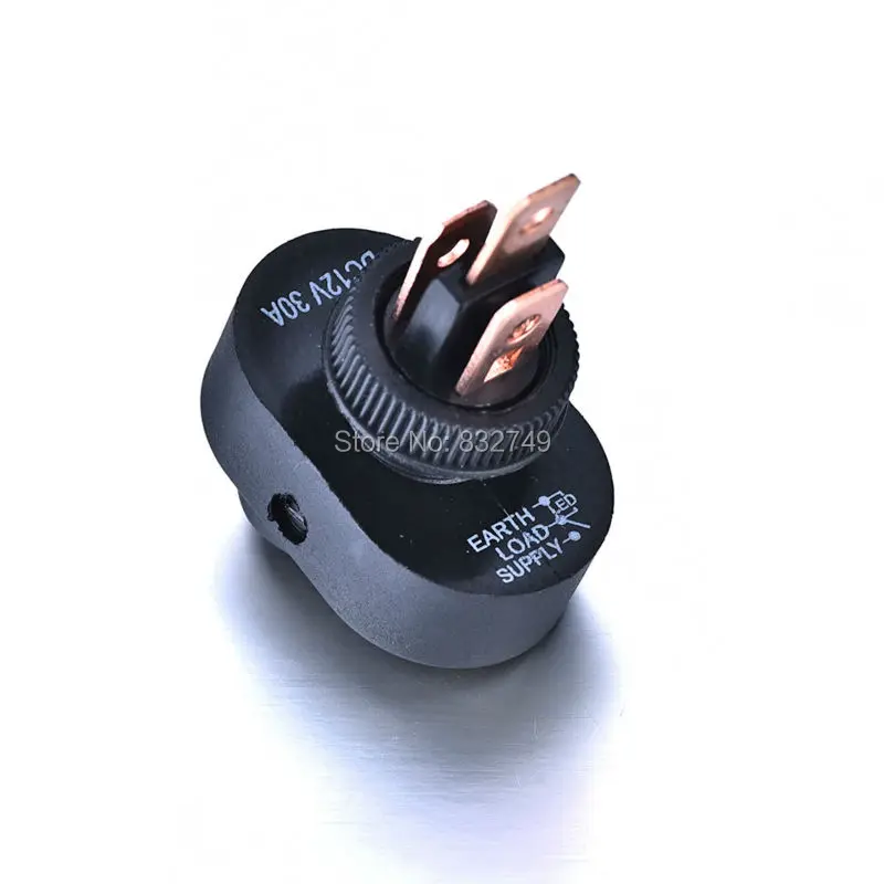 Кнопочный переключатель Atoplee водонепроницаемый 12 в пост. Тока 30 А 3 контакта|on/off