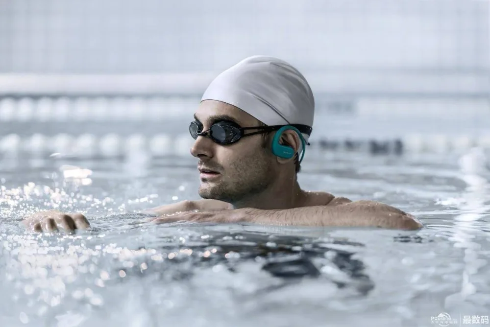 SONY NW-WS413 водонепроницаемый плавательный Бег mp3 музыкальный плеер гарнитура интегрированные аксессуары Водонепроницаемый SONY WS413 Walkman
