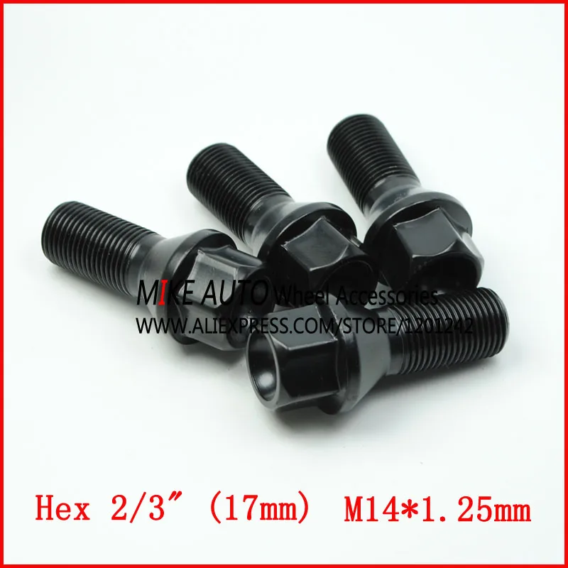 1 шт. болт колеса M14X1.25X26 для оси BMW 5/6/7 серии X3 X5 X6 Mini F56 36136781151 запчасти вторичного