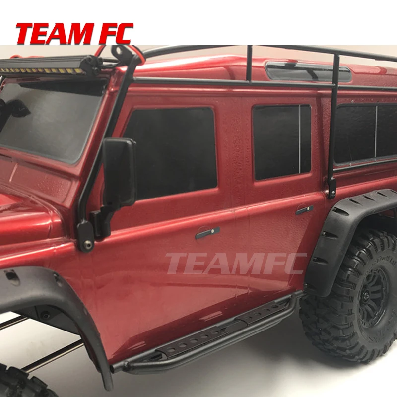 1 Набор TRX4 металлическая боковая педаль шаг ходовые доски ножная пластина для TRX 4