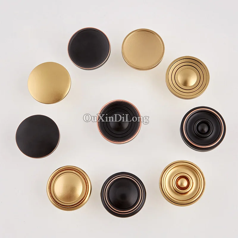 Высокое качество 2 шт Европейский Твердый латунный кухонный шкаф дверные ручки