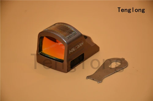 Tan Солнечный Красный точечный прицел Trijicon RMR Docter голографический прицел с креплениями для 20 мм рельсы для страйкбола Toygun - Цвет: Tan