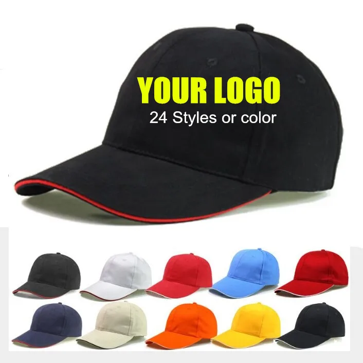 

Wholesale DIY Customized LOGO Cotton Unisex Print Baseball cap 6 panels Adjustable Advertisement Promotion Trucker Snapback Hats