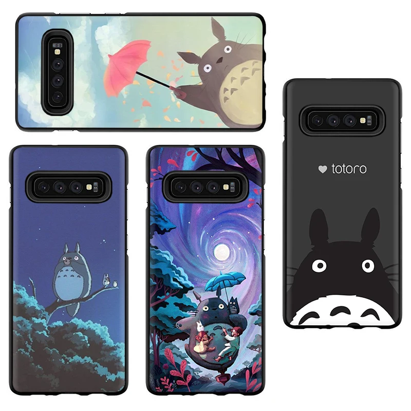 Мягкий чехол для телефона Studio Ghibli Ghiblies totoro для samsung Galaxy M10 20 30 S6 7 Edge S8 9 10 Plus S10E Note 8 9