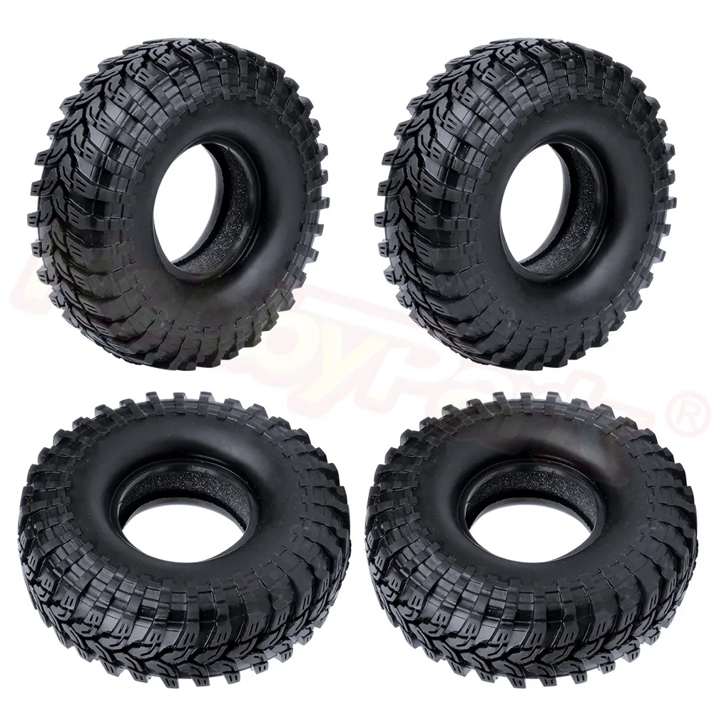 1 9 &quotBeadlock колеса шины с пенными вставками для 1/10 Рок Гусеничный осевой SCX10 90046 90047