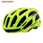 Велосипедный шлем SONICWORKS SW0002, со светодиодный Ной подсветкой, унисекс, чехол для велосипедного шлема