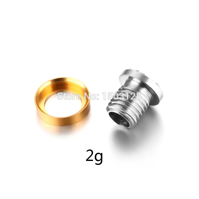 Новое Золотое кольцо 1 шт 2g 4g 6g 8g 10g выбор или полный набор весов винт для TM RBZ SLDR Stage